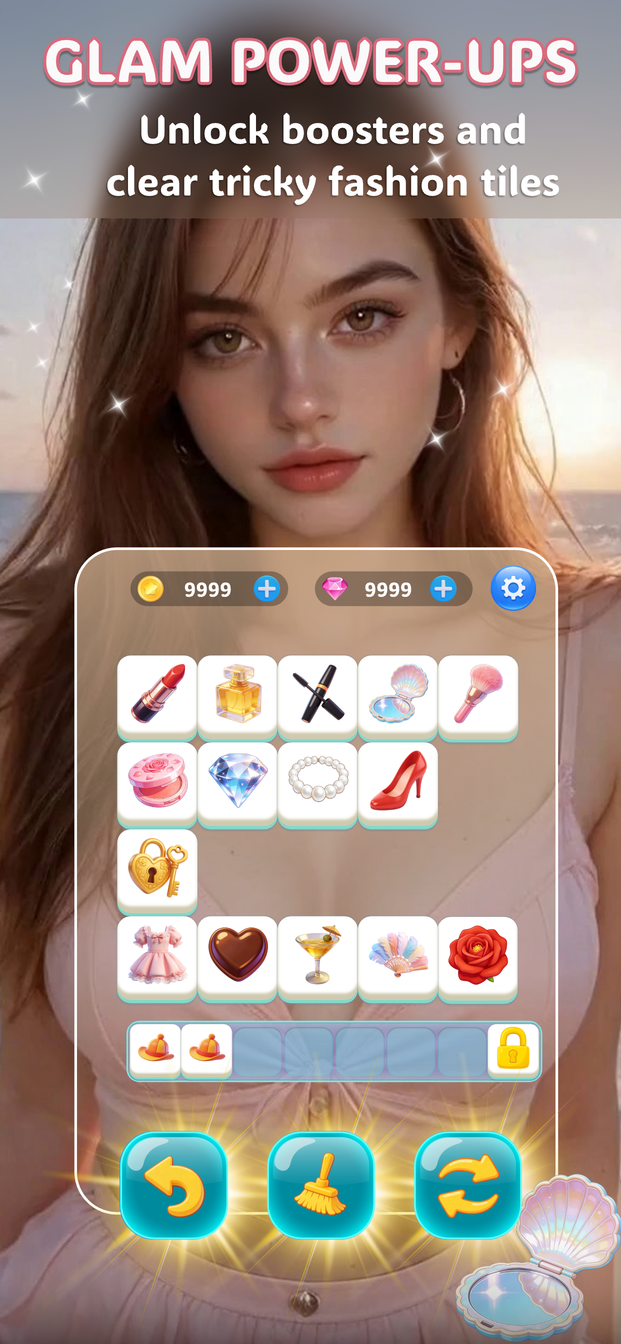 Honey Crush boosters and puzzle tools